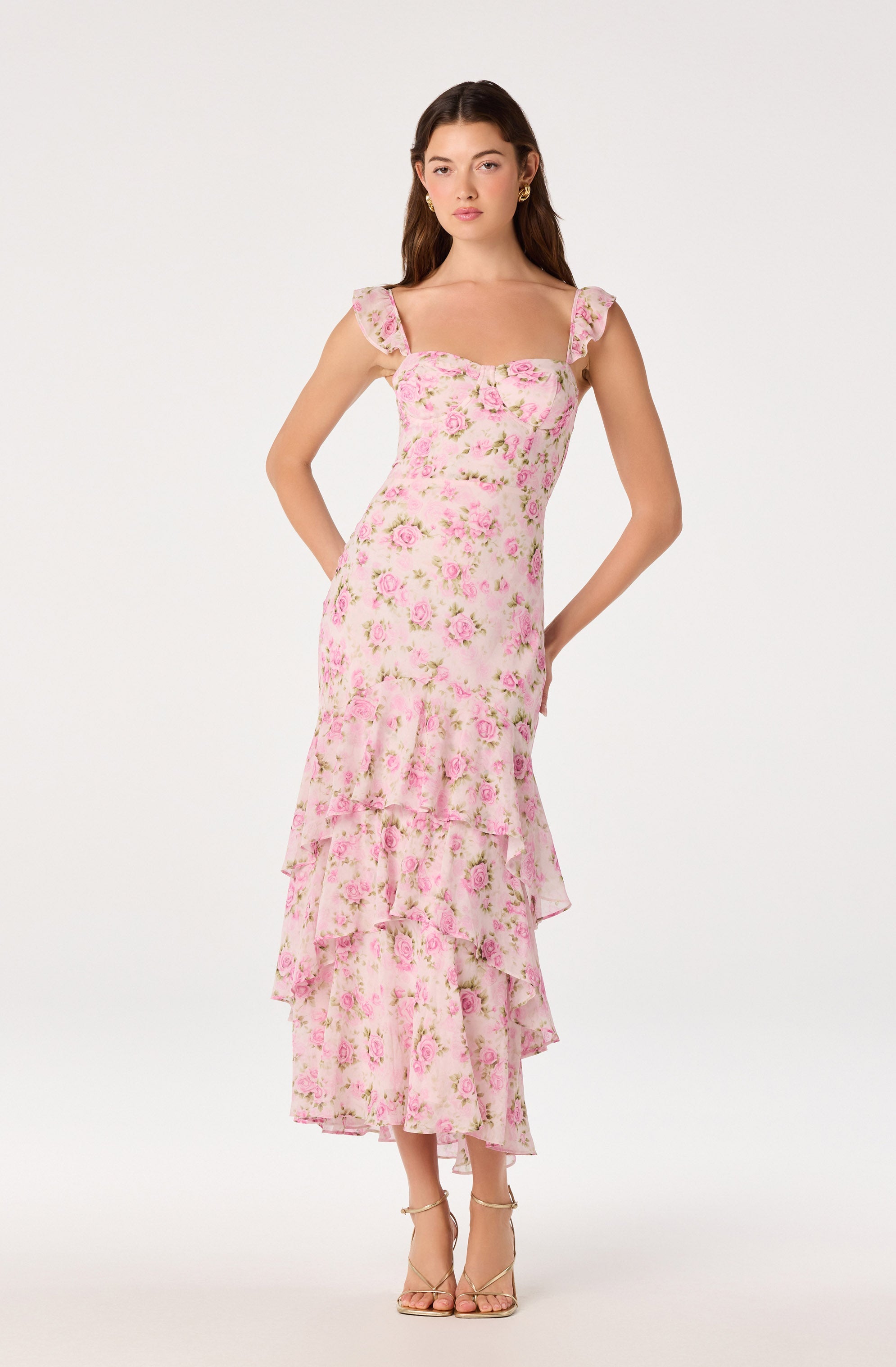 Alcina Tiered Maxi Dress