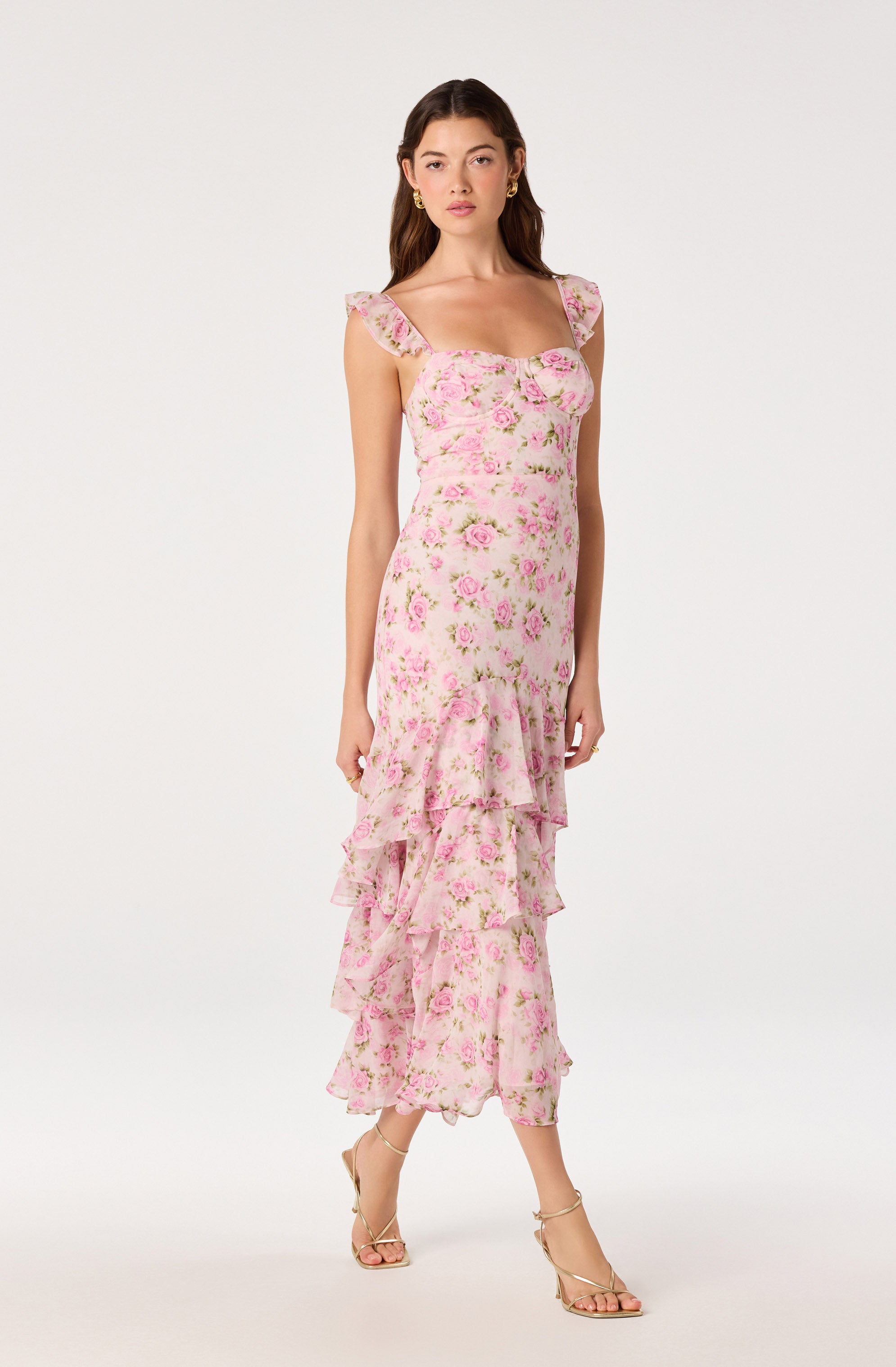 Alcina Tiered Maxi Dress