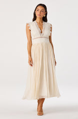 Eloise Eyelet Lace Midi Dress