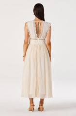 Eloise Eyelet Lace Midi Dress