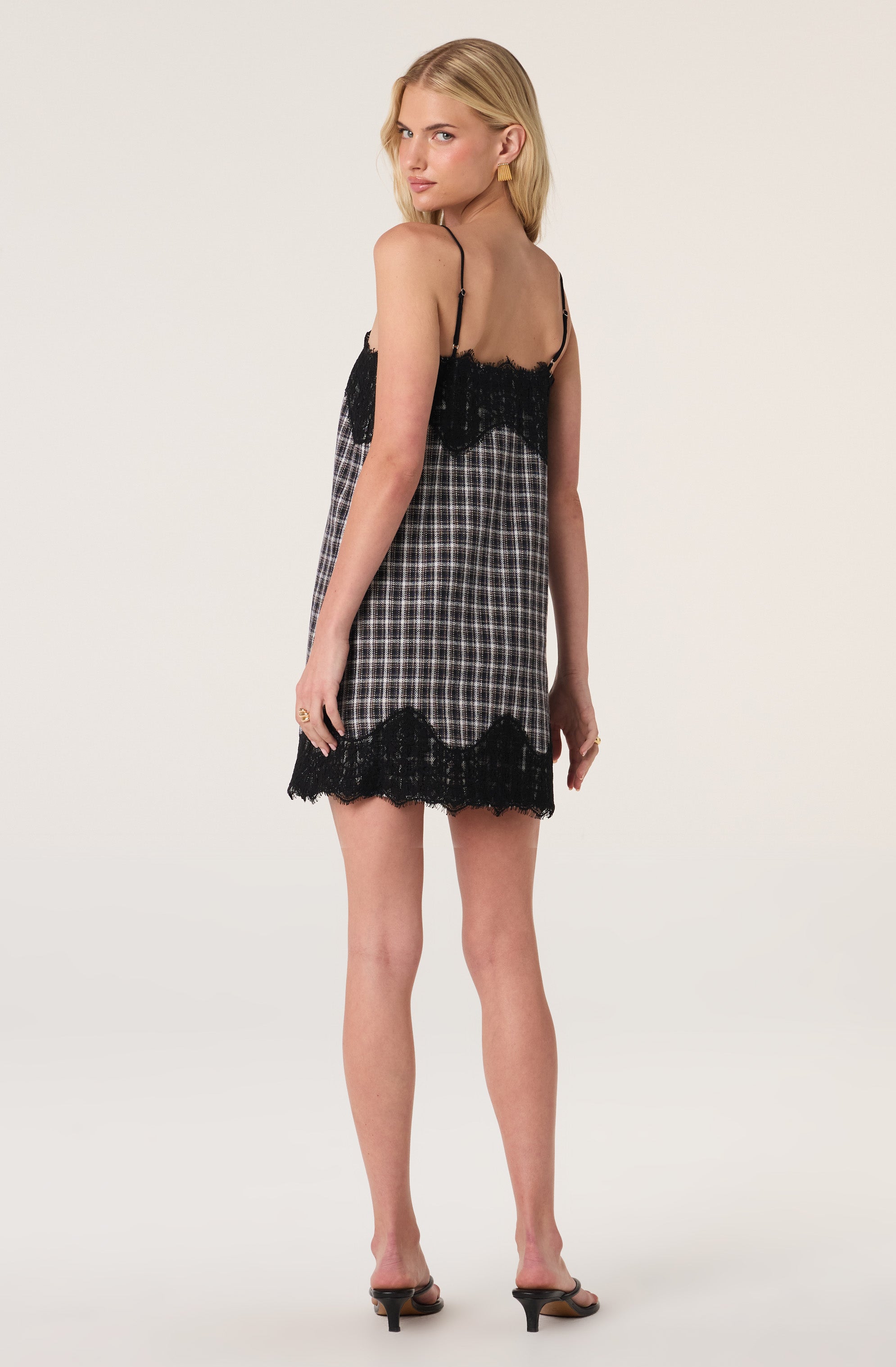 Aitana Plaid Mini Dress