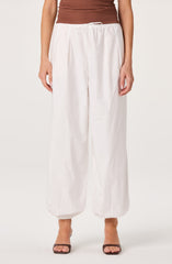Airen Balloon Drawstring Wide-Leg Pants