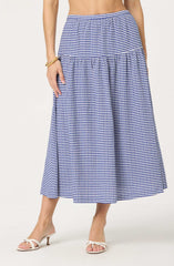 Drop waist full skirt