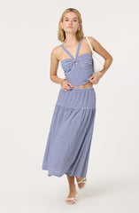 Drop waist full skirt