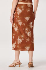 Adalee Floral Knit Midi Skirt