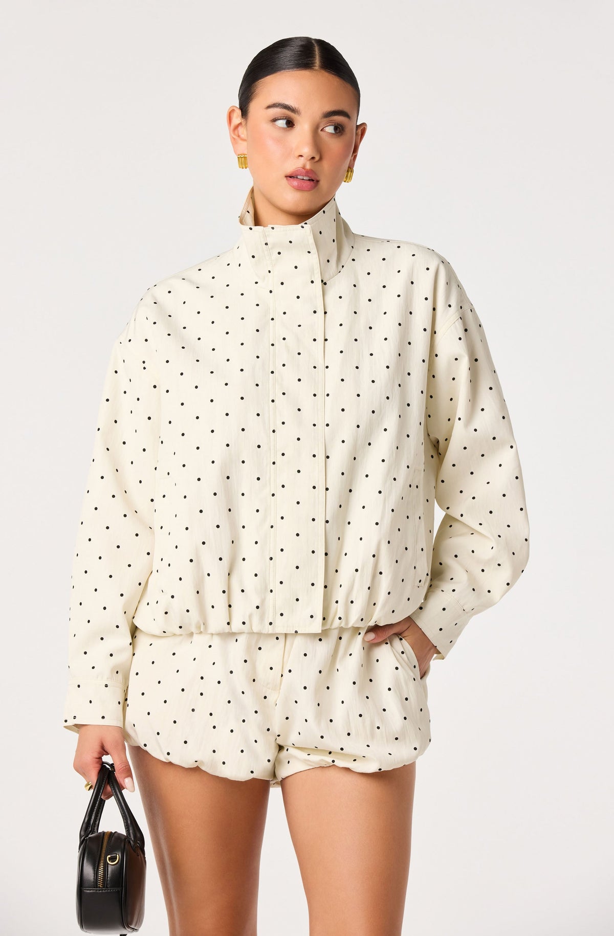 Cooper Funnel Neck Bomber Jacket