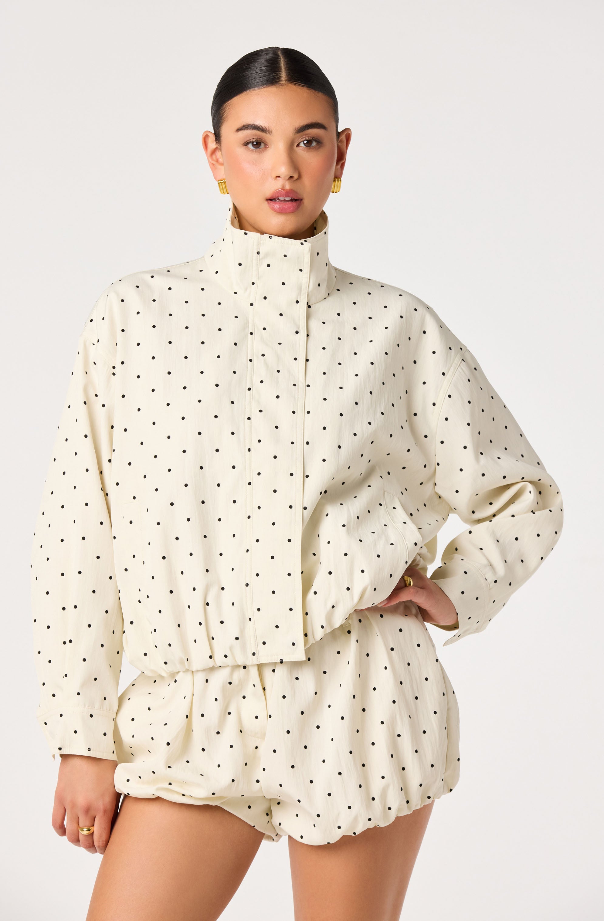 Cooper Funnel Neck Bomber Jacket