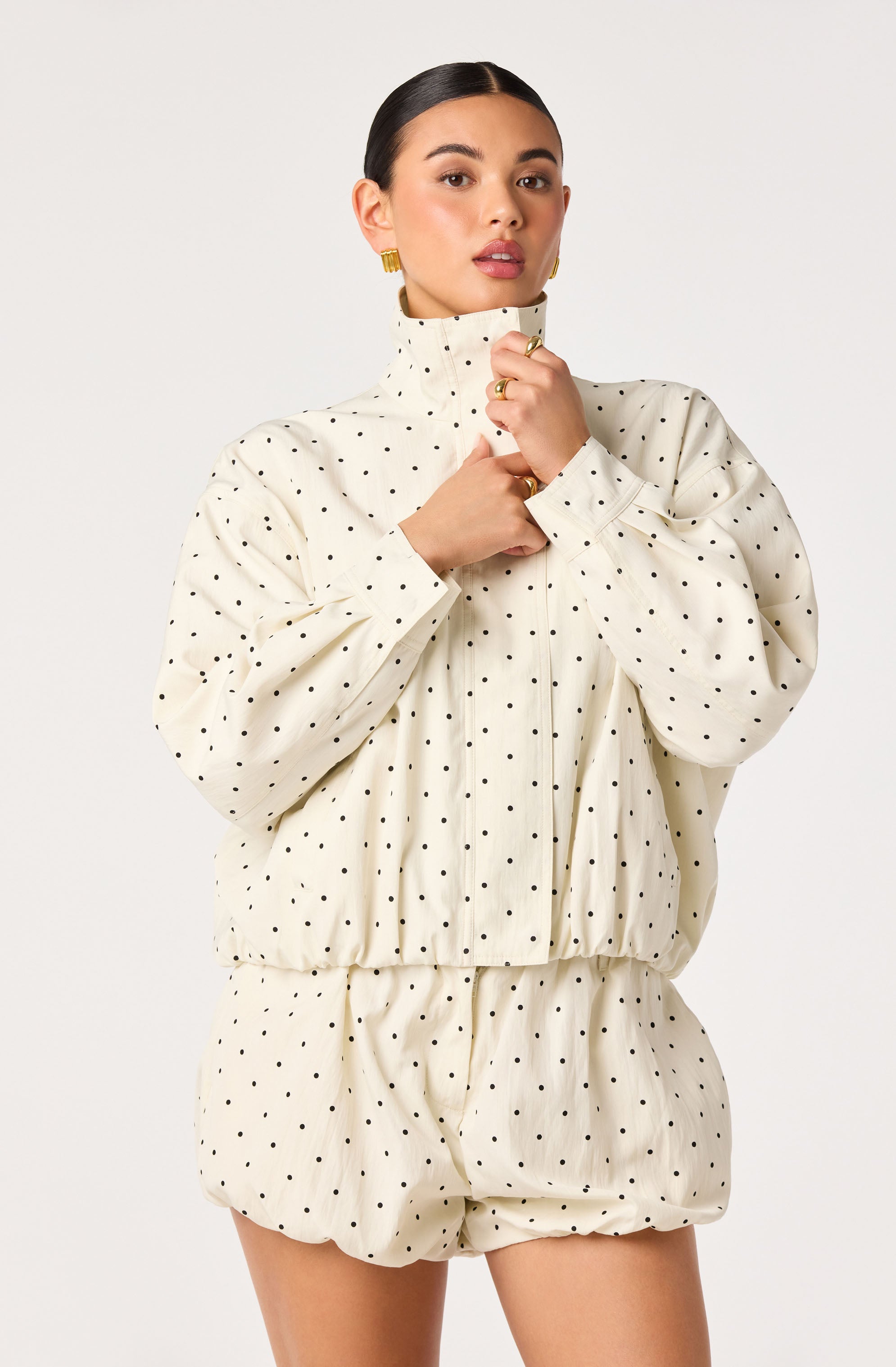 Cooper Funnel Neck Bomber Jacket