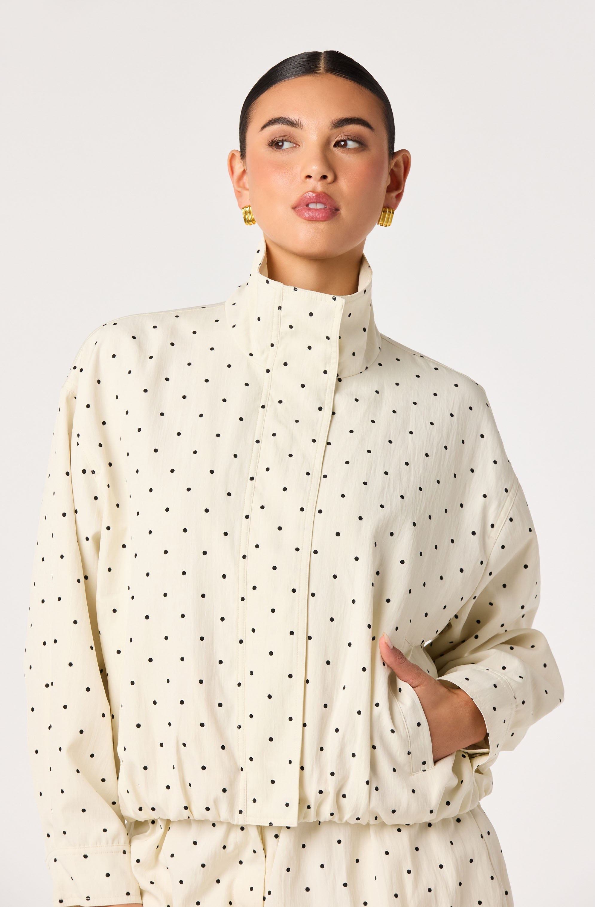 Cooper Funnel Neck Bomber Jacket