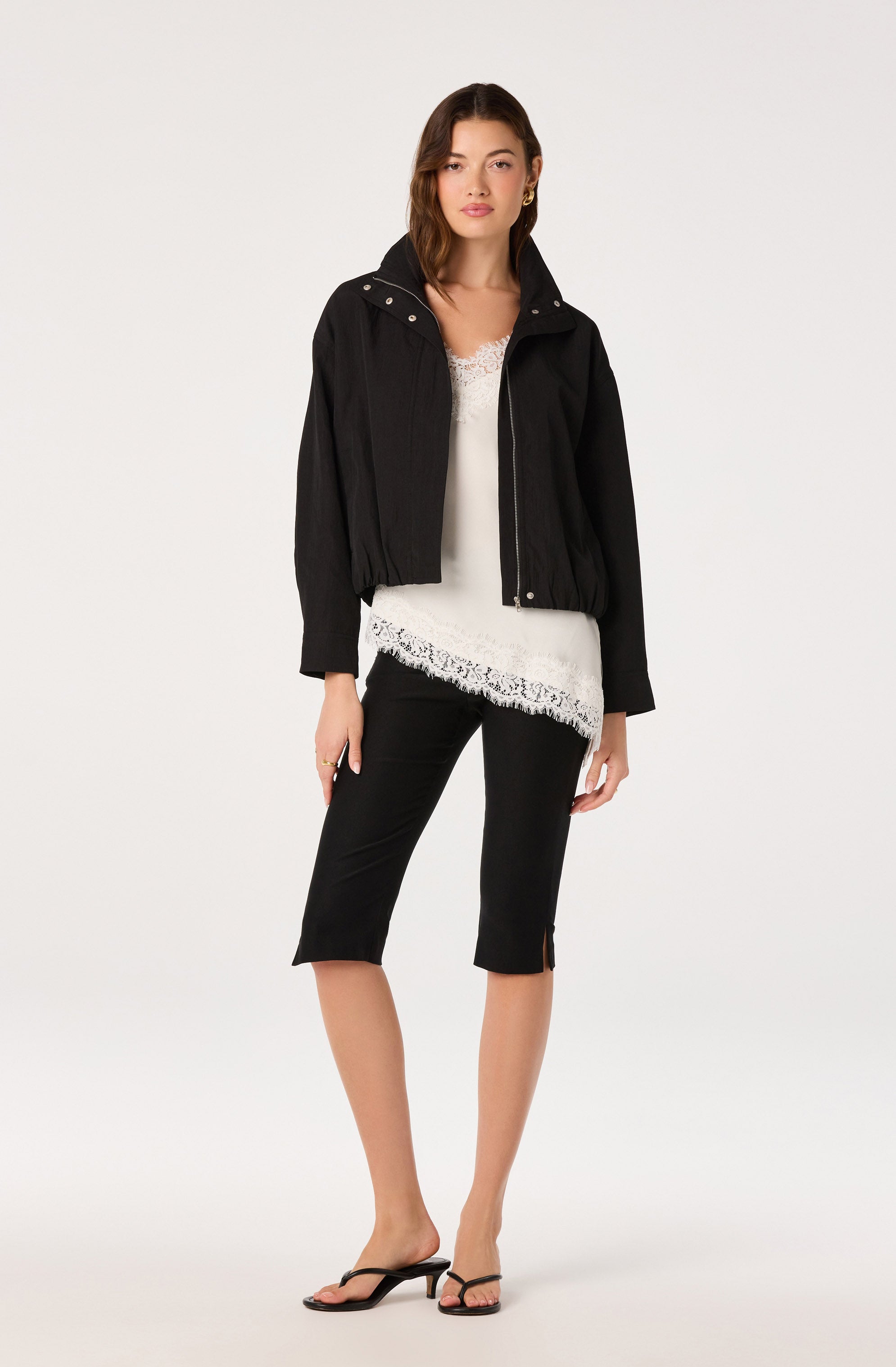 Cooper Funnel Neck Bomber Jacket