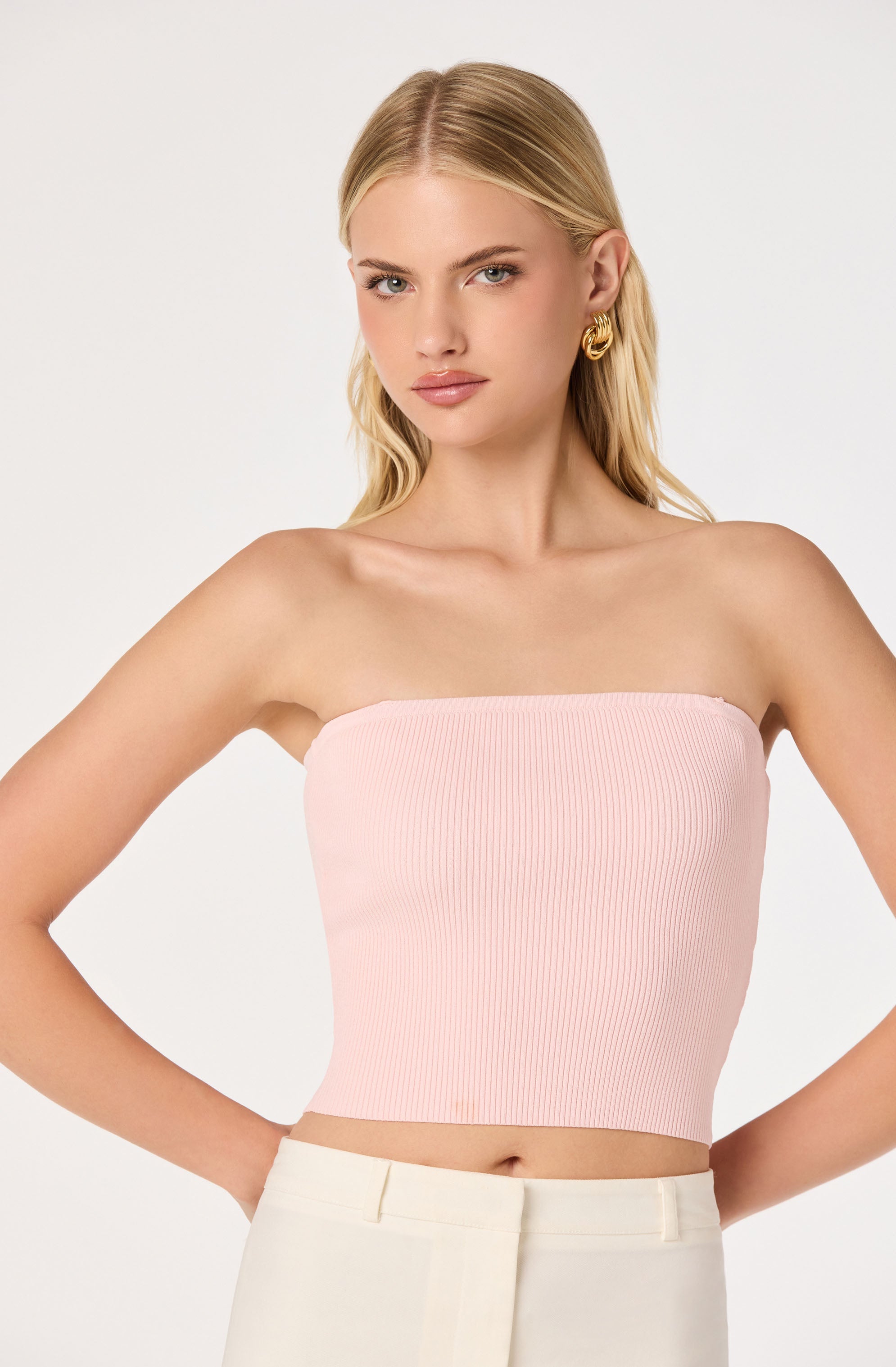 Jasmyn Sweater Bandeau Shrug Set