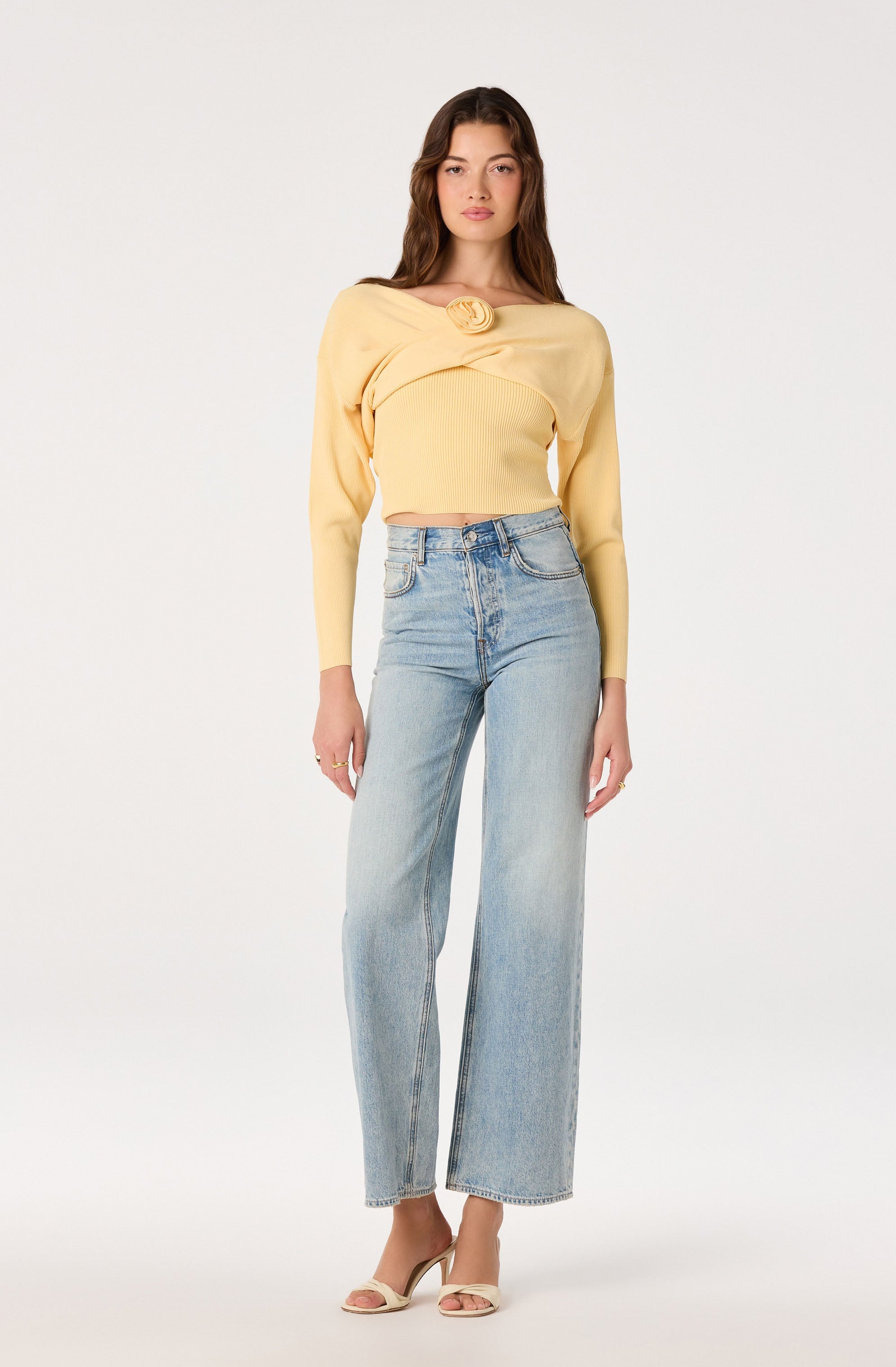 Jasmyn Sweater Bandeau Shrug Set