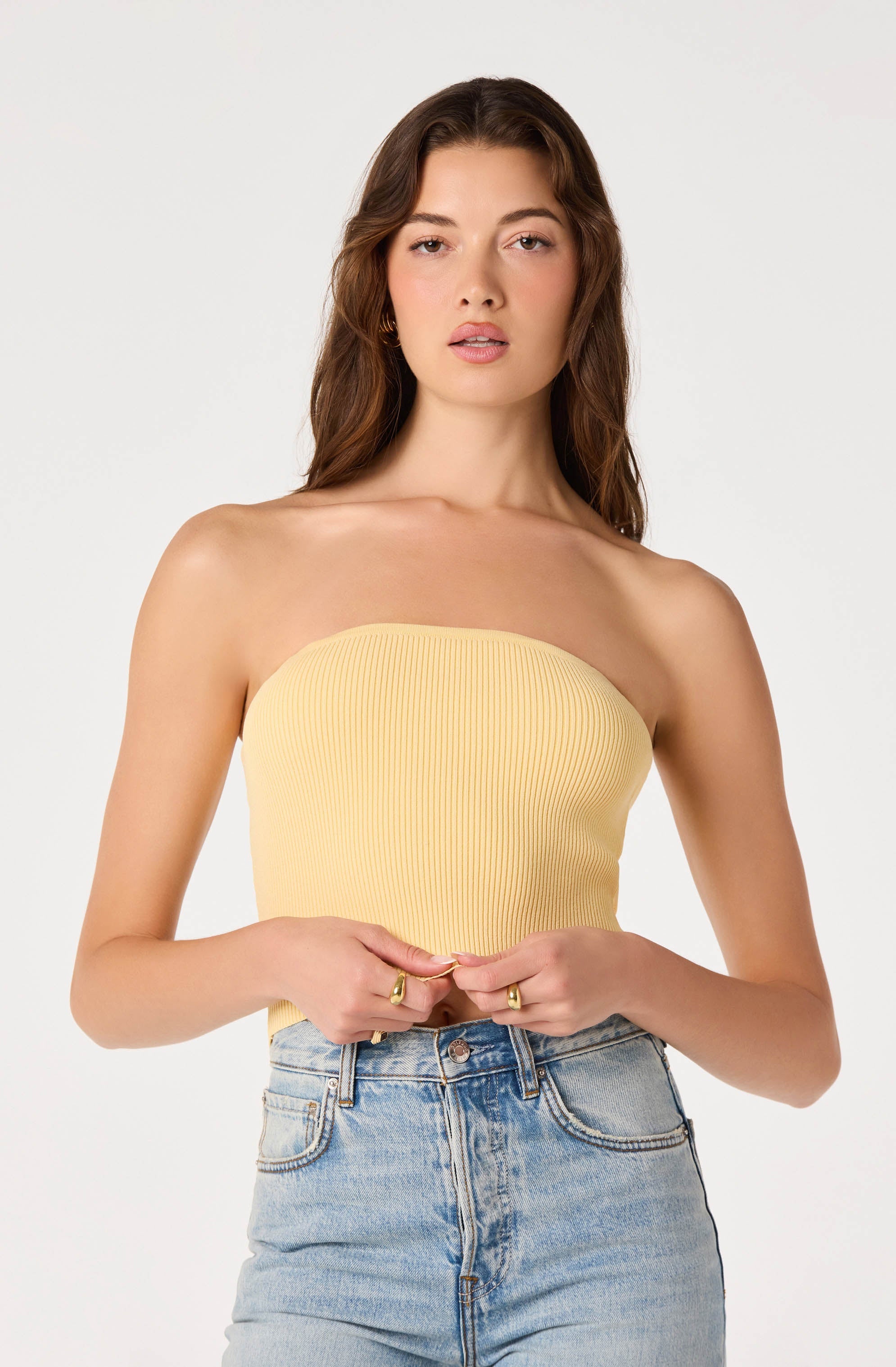 Jasmyn Sweater Bandeau Shrug Set