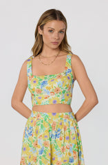 Jolie Floral Crop Top