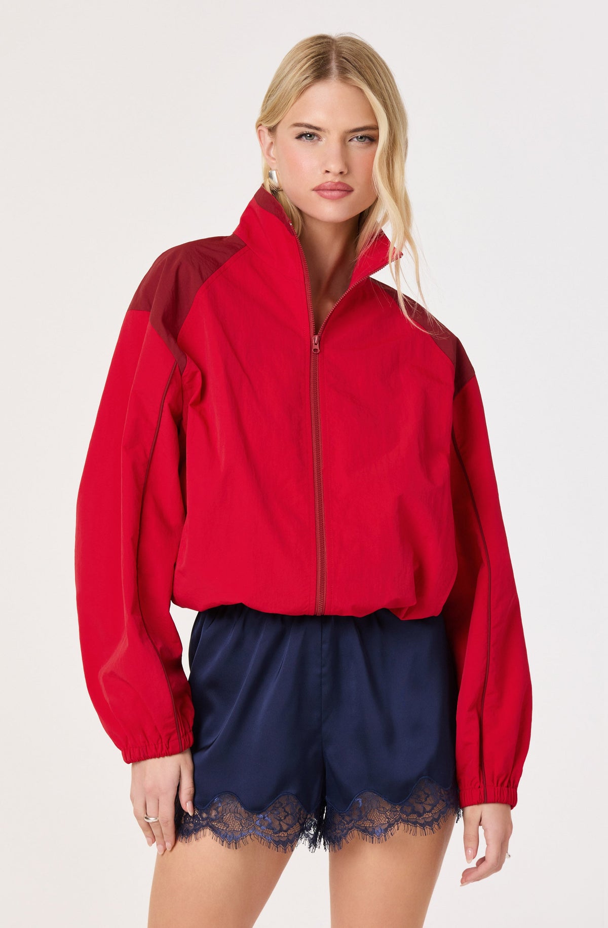Cameo Colorblock Windbreaker