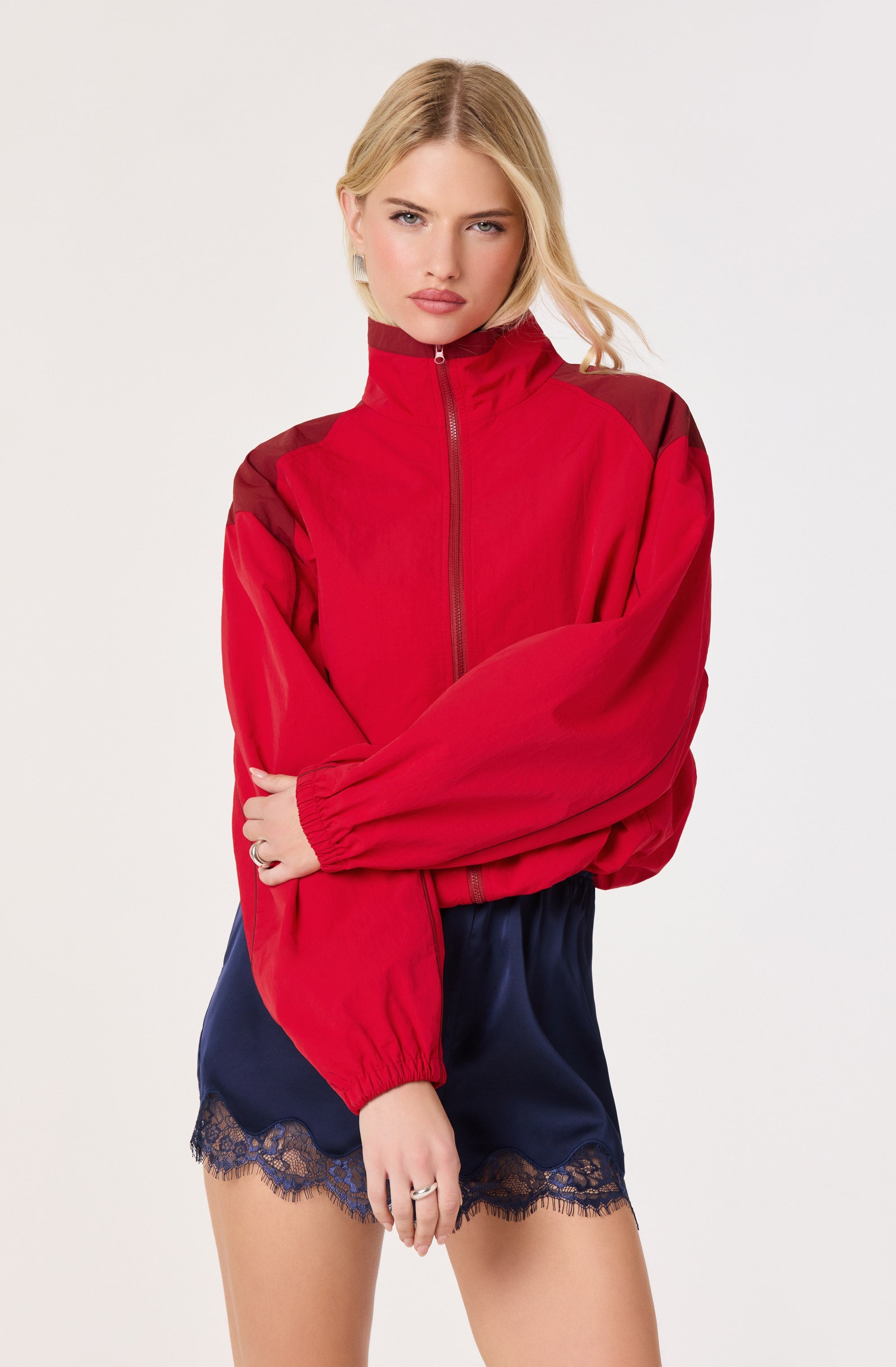 Cameo Colorblock Windbreaker