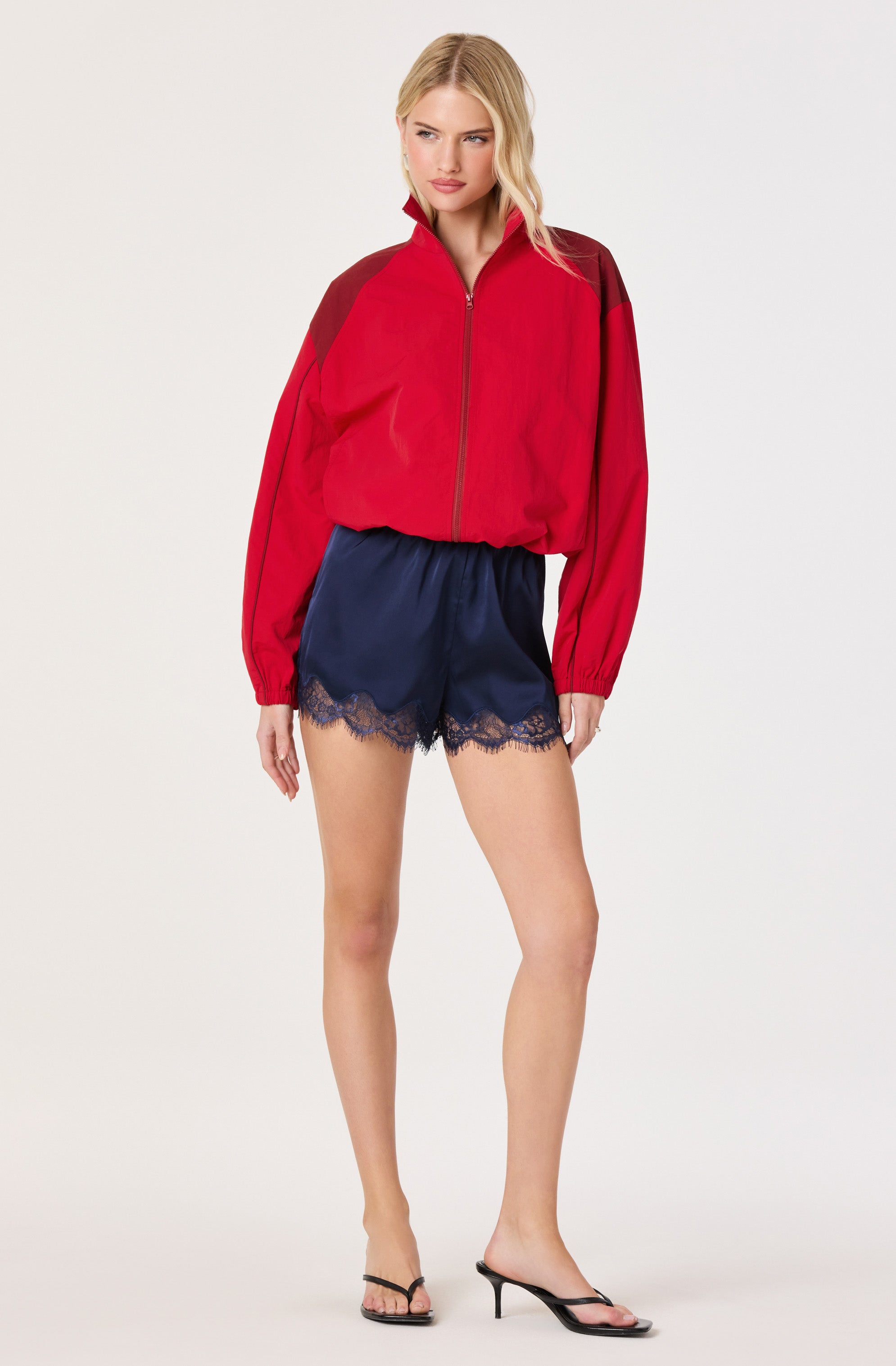 Cameo Colorblock Windbreaker